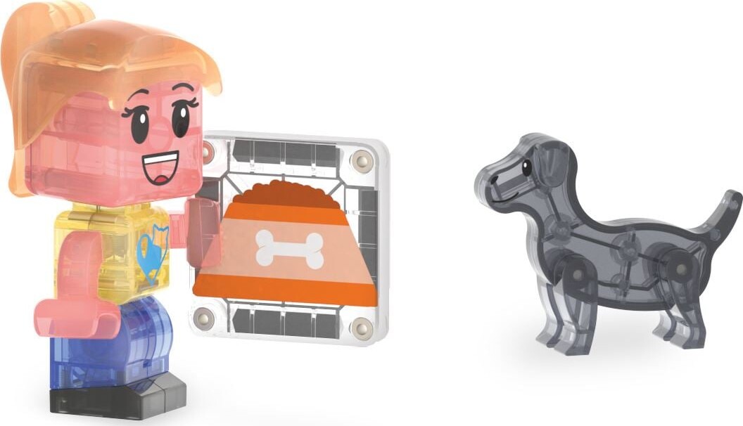 Magna-Tiles Dyrelegeplads - Legesæt - 50 Dele