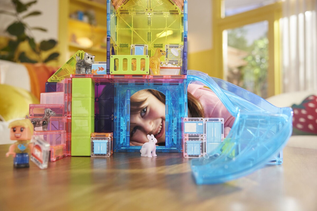 Magna-Tiles Dyrelegeplads - Legesæt - 50 Dele