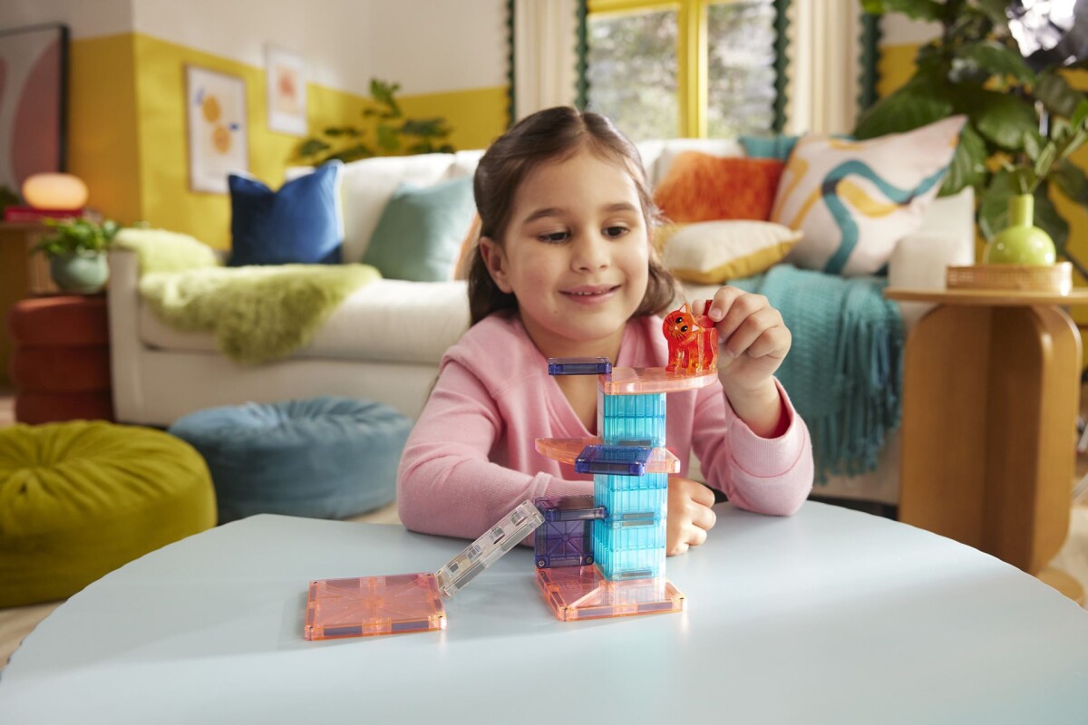 Magna-Tiles Kattetræ - Legesæt - 13 Dele