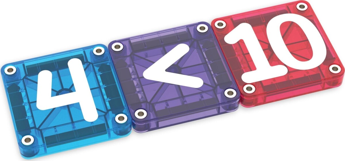 Magna-Tiles - Lær Tal Og Regning - 56 Micromags Dele