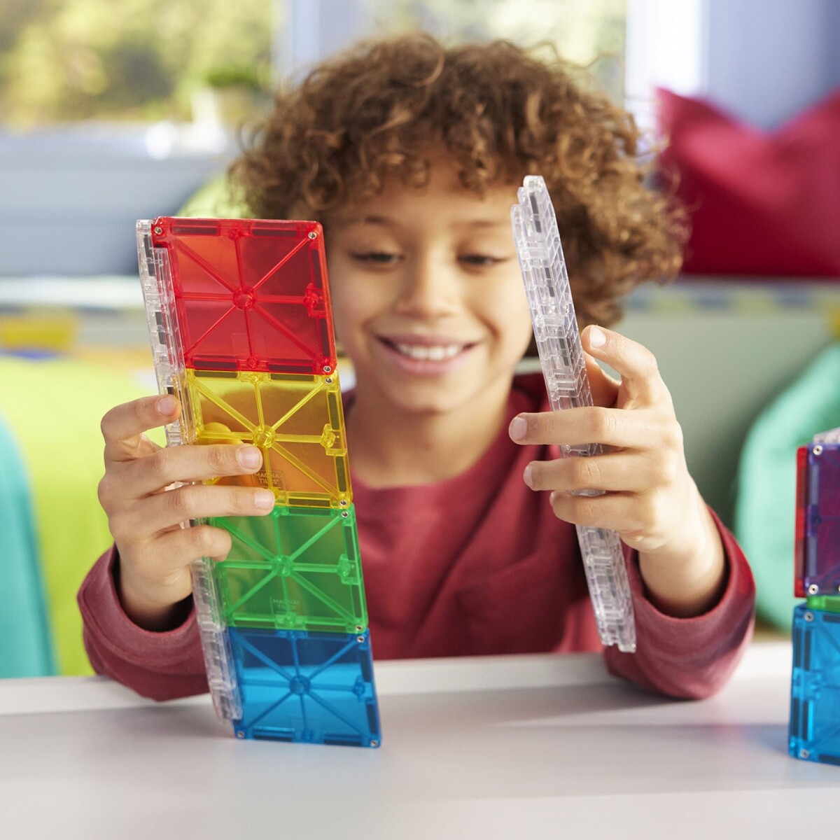 Magna-Tiles - Magnetiske Skinner Til Kuglebane - 8 Stk
