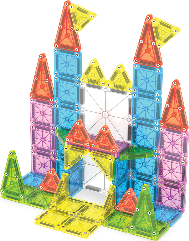 Magna-Tiles Micromags - Deluxe Rejsesæt I Æske - 55 Dele