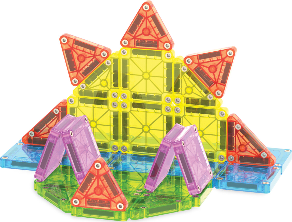 Magna-Tiles Micromags - Deluxe Rejsesæt I Æske - 55 Dele