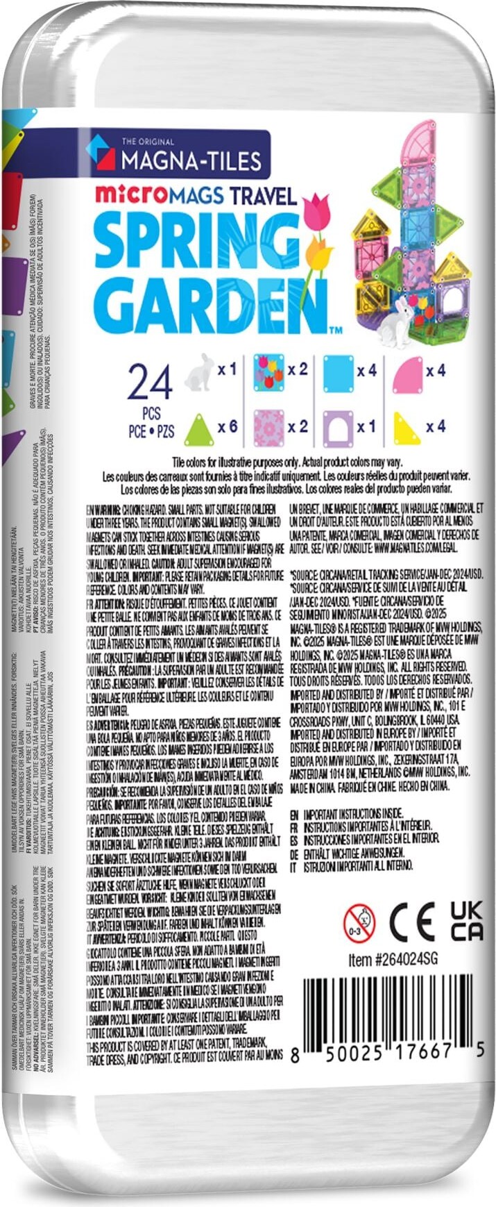 Magna-Tiles - Micromags Forårshaven
