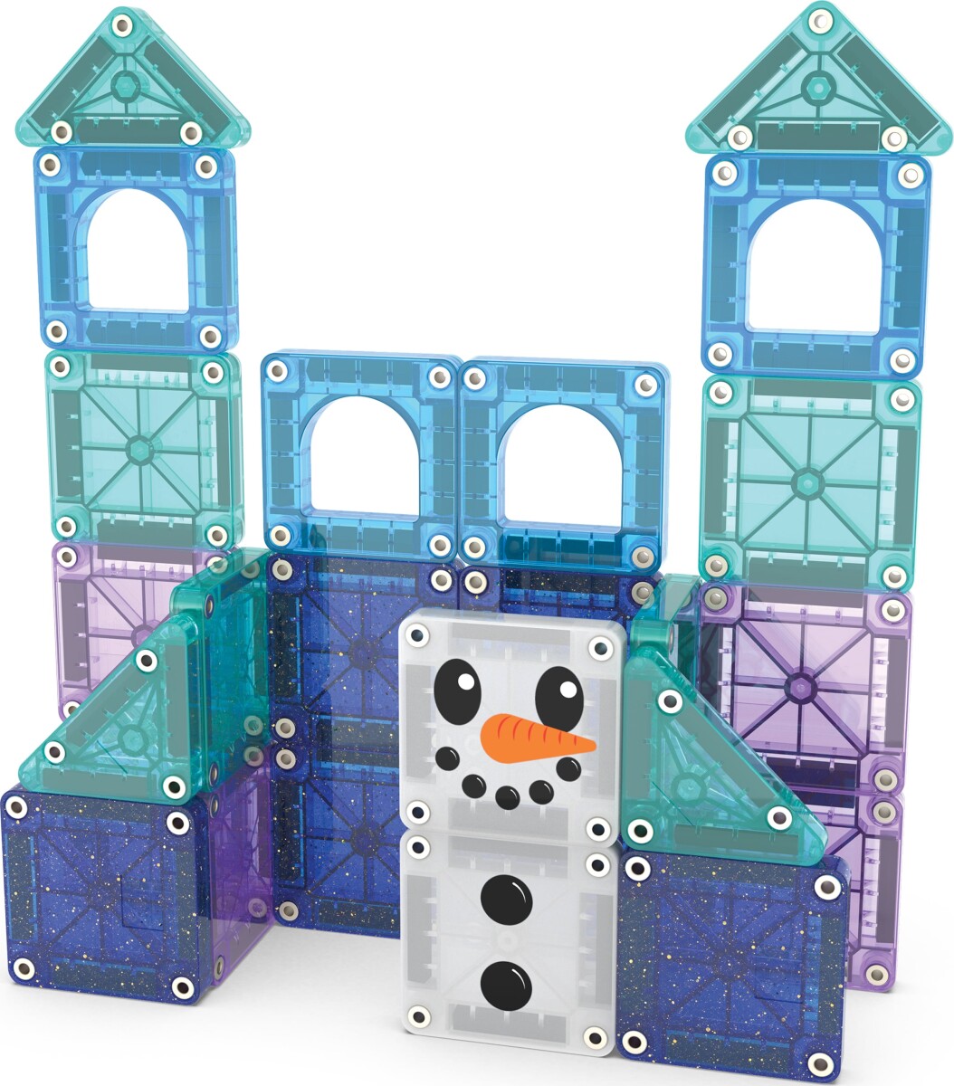Magna Tiles - Micromags Winter Wonder Rejsesæt - 26 Dele