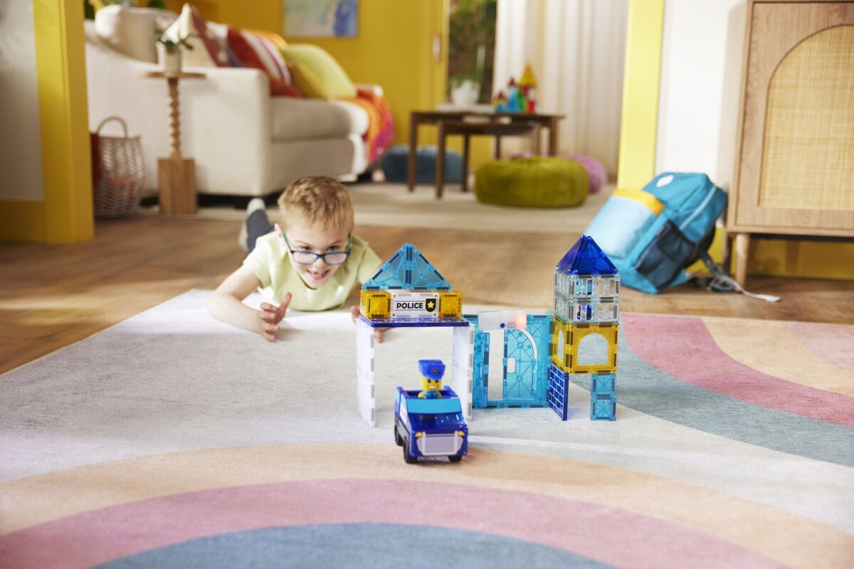 Magna-Tiles - Police Station - 36 Dele