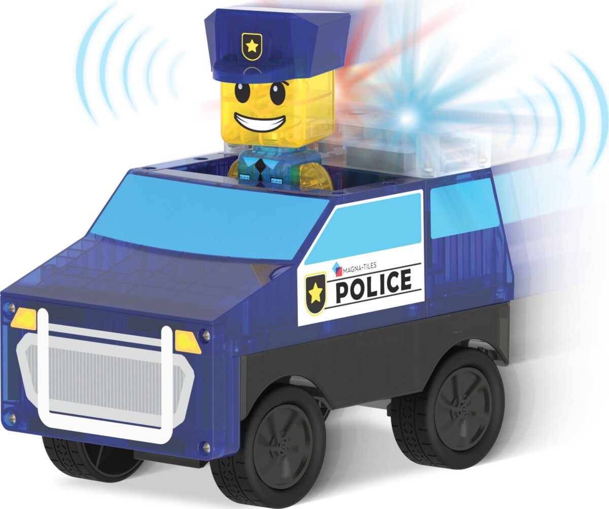 Magna-Tiles - Police Station - 36 Dele