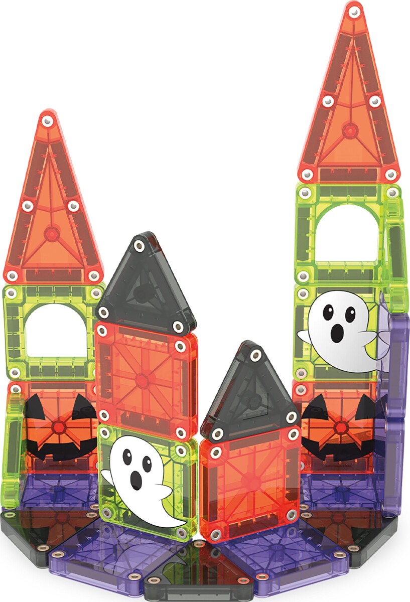 Magna Tiles - Rejsesæt Spøgelseshus 24 Dele