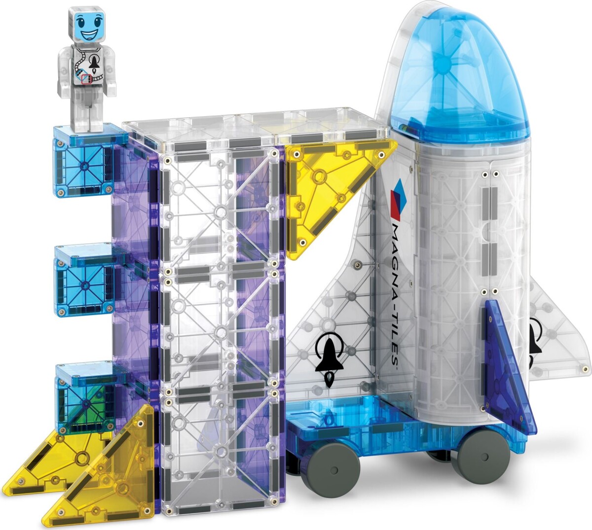 Magna-Tiles - Space - Rumraket - 32 Dele