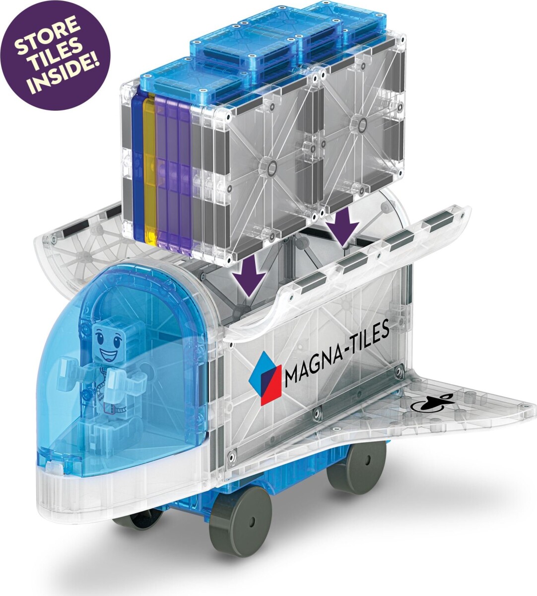 Magna-Tiles - Space - Rumraket - 32 Dele