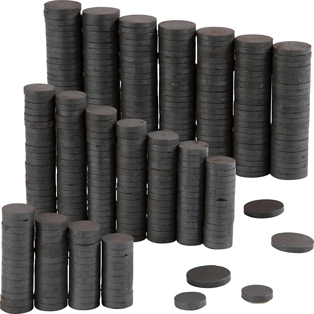 Magnet - Ø 14 20 Mm - Tykkelse 3 Mm - 2X250 Stk