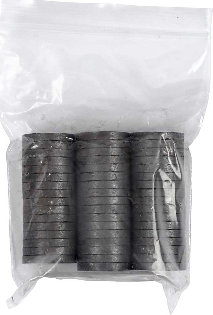 Magnet - Ø 20 Mm - Tykkelse 3 Mm - 50 Stk