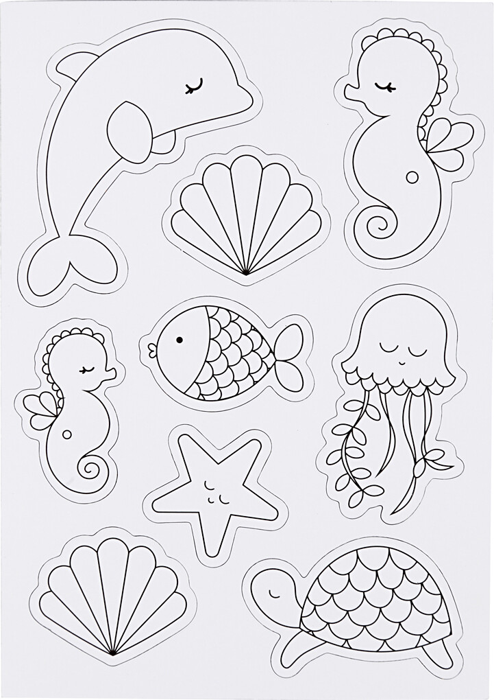 Diy Magneter - Mal Selv - Havdyr