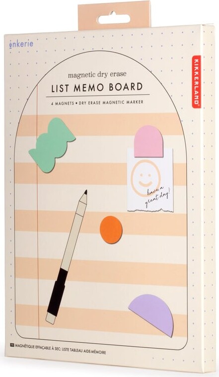 Kikkerland - Magnetisk Ugetavle Inkl Tusch - Pink