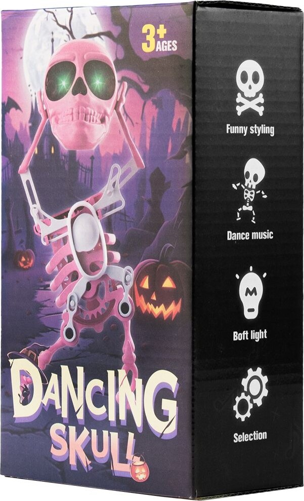 Magni - Halloween Dansende Skelet - Træk Op