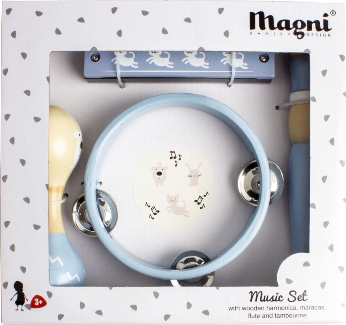 Magni Musiklegetøj - Blå