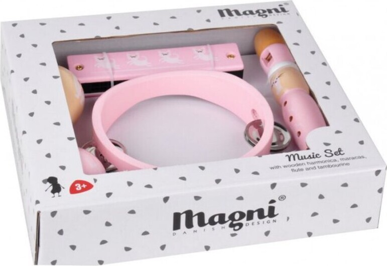 Magni Musiklegetøj - Pink