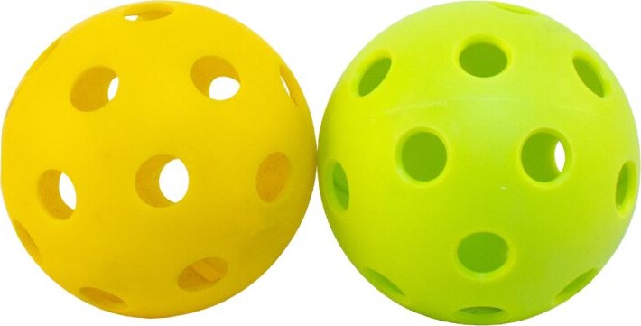 Magni - Pickleball Sæt - 2 Bat Og 2 Bolde I Net