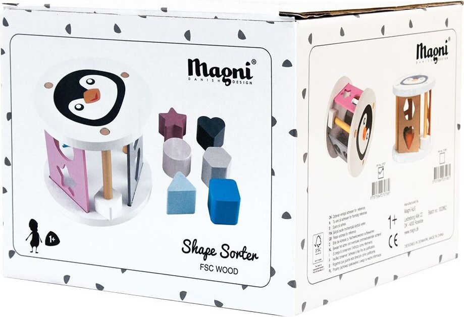 Magni Puttekasse Putteboks - Pingvin