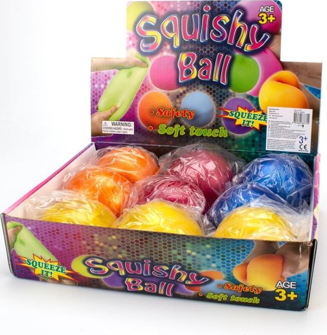 Magni - Squishy Stressbold Ø 8 Cm - Fidget
