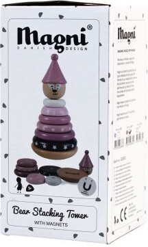 Magni - Stabeltårn Bjørn - Magnetisk - Lys