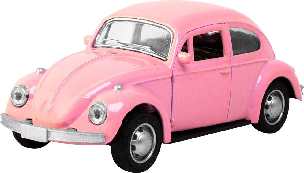 Magni - Vw Folkevogn Bil Med Pull-Back - Assorteret - 1 Stk