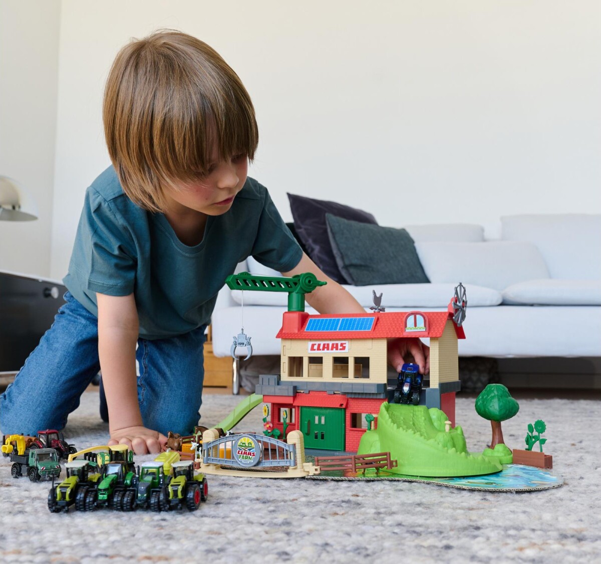 Majorette - Bondegård 3 Køretøjer