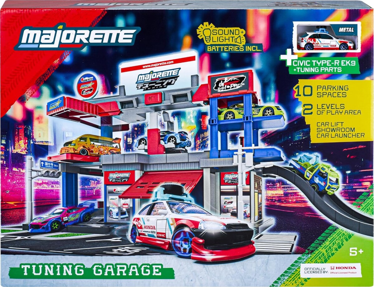 Majorette - Jdm Legends Tuning Garage 1 Vehicle 8504108000