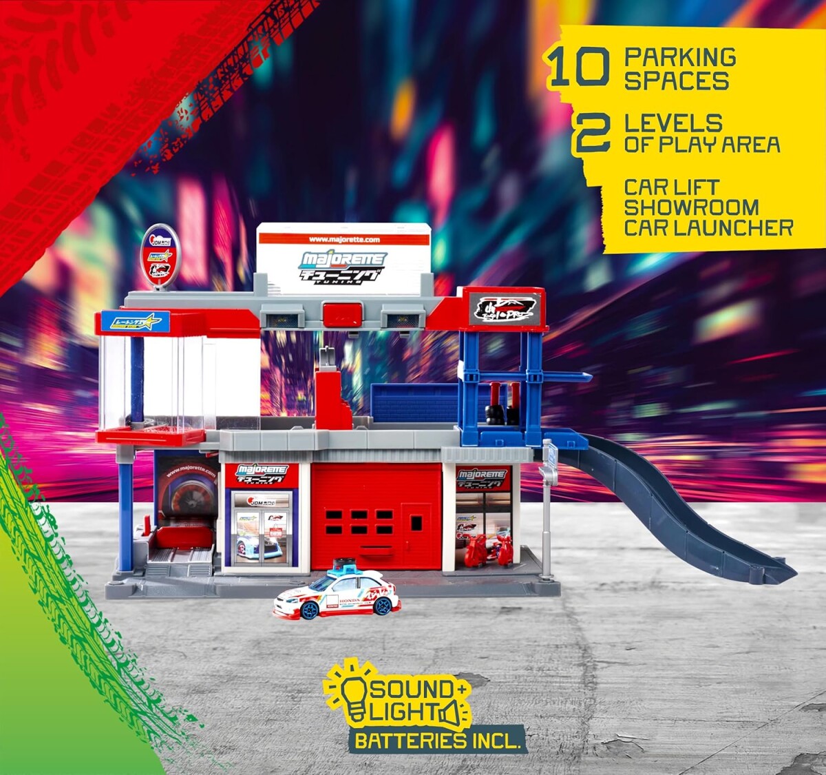 Majorette - Jdm Legends Tuning Garage 1 Vehicle 8504108000