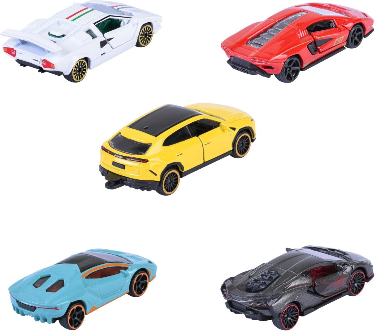 Majorette - Lamborghini 5 Stk Gaveæske