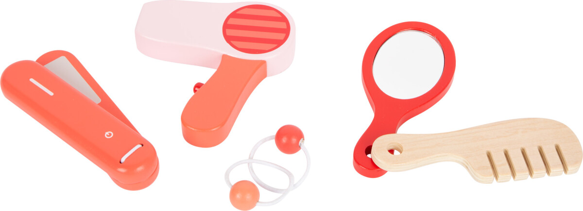 Make-Up Og Frisør Kuffert Sæt Med Tilbehør - Retro - Small Foot