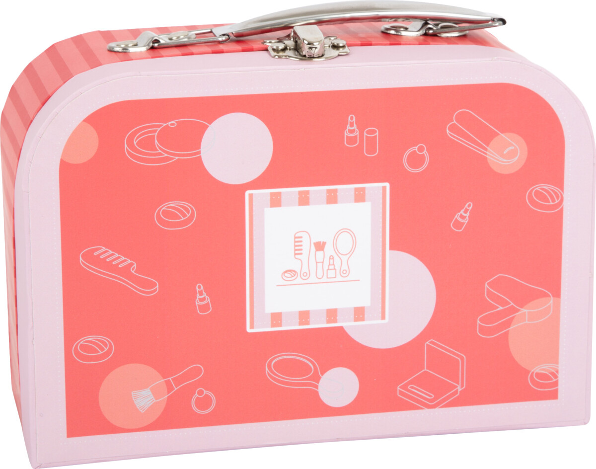 Make-Up Og Frisør Kuffert Sæt Med Tilbehør - Retro - Small Foot