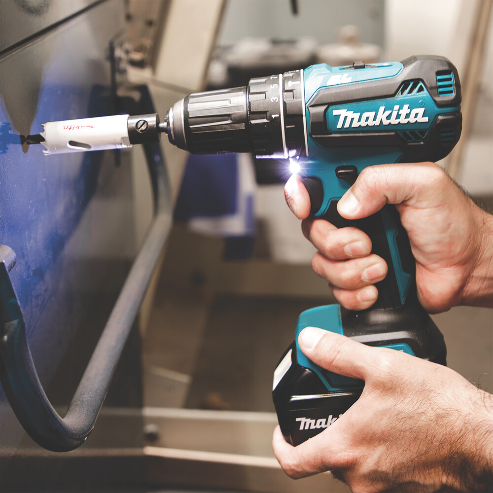 Makita - Slagboremaskine Sæt - Inkl 2 Batteri - Dhp485Rfe