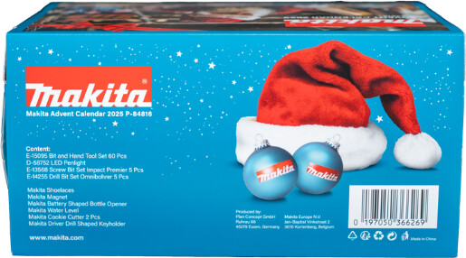 Makita - Julekalender 2025 - P-84816