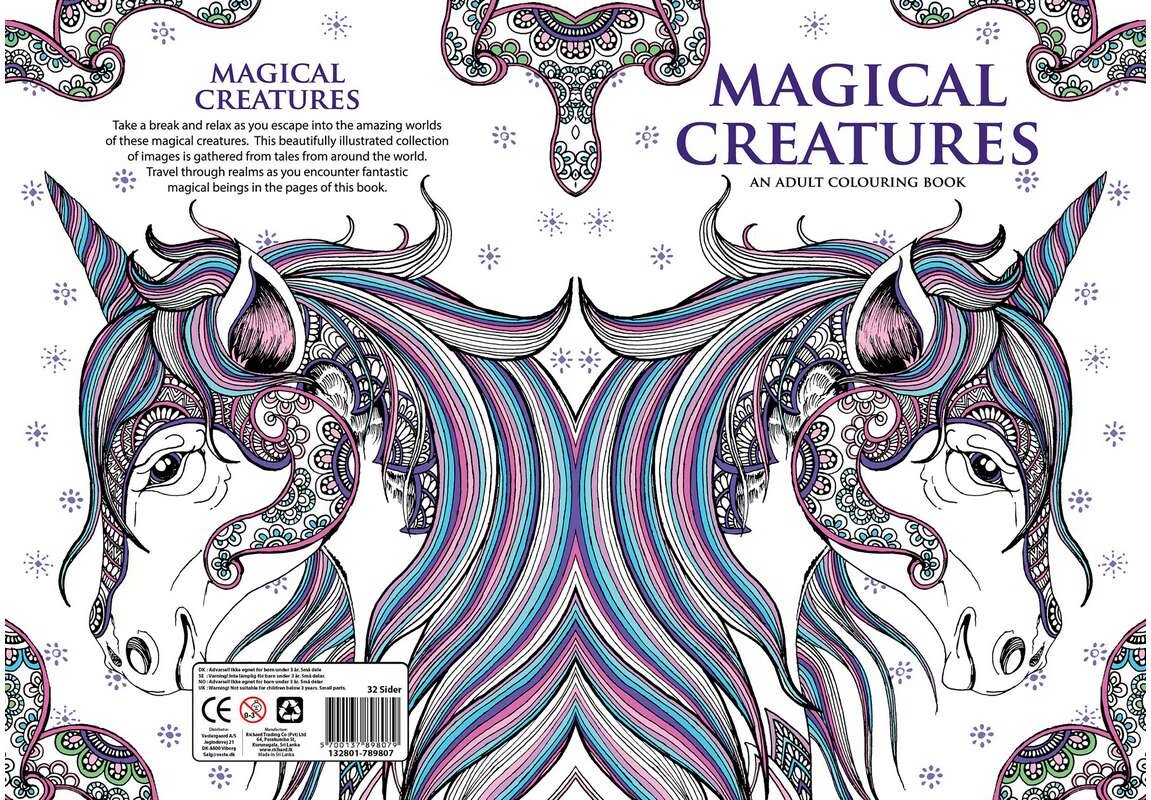 Malebog A4 Magical Creatures 32 Sider
