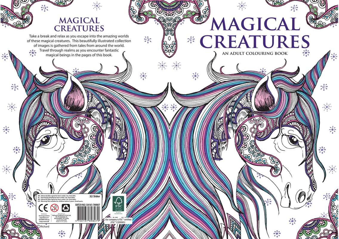 Malebog A4 Magical Creatures 32 Sider