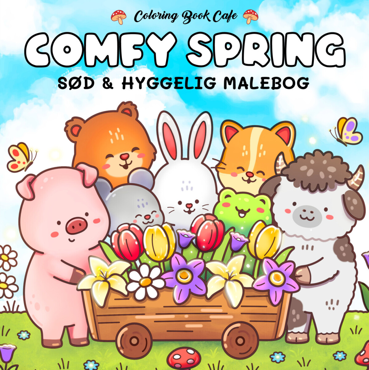 Malebog Comfy Spring - Cozy Coloring