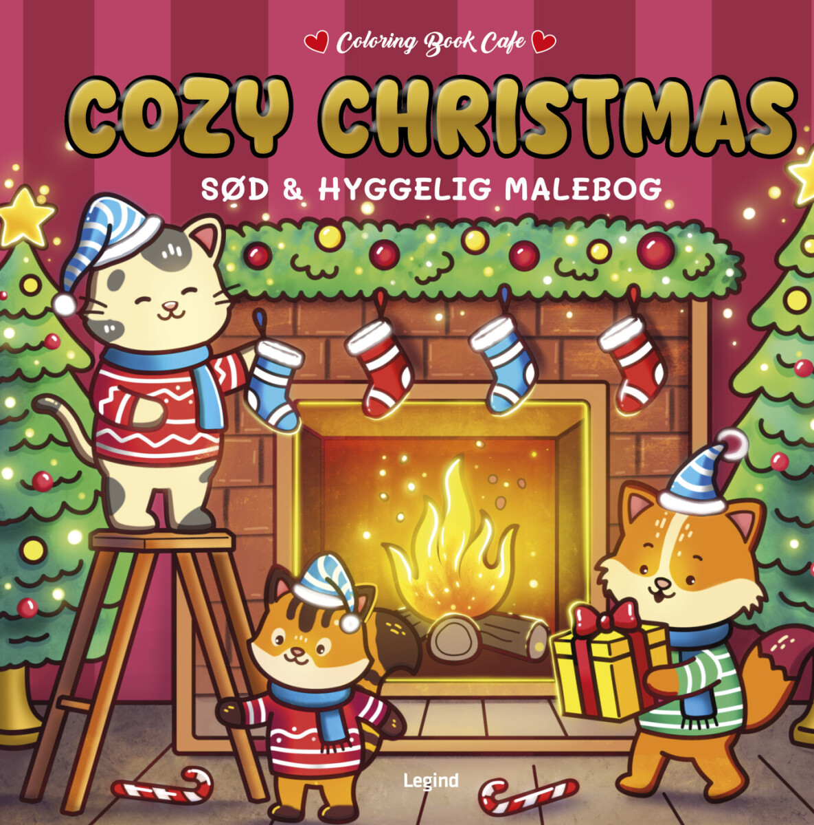 Malebog Cozy Christmas - Deluxe - Cozy Coloring