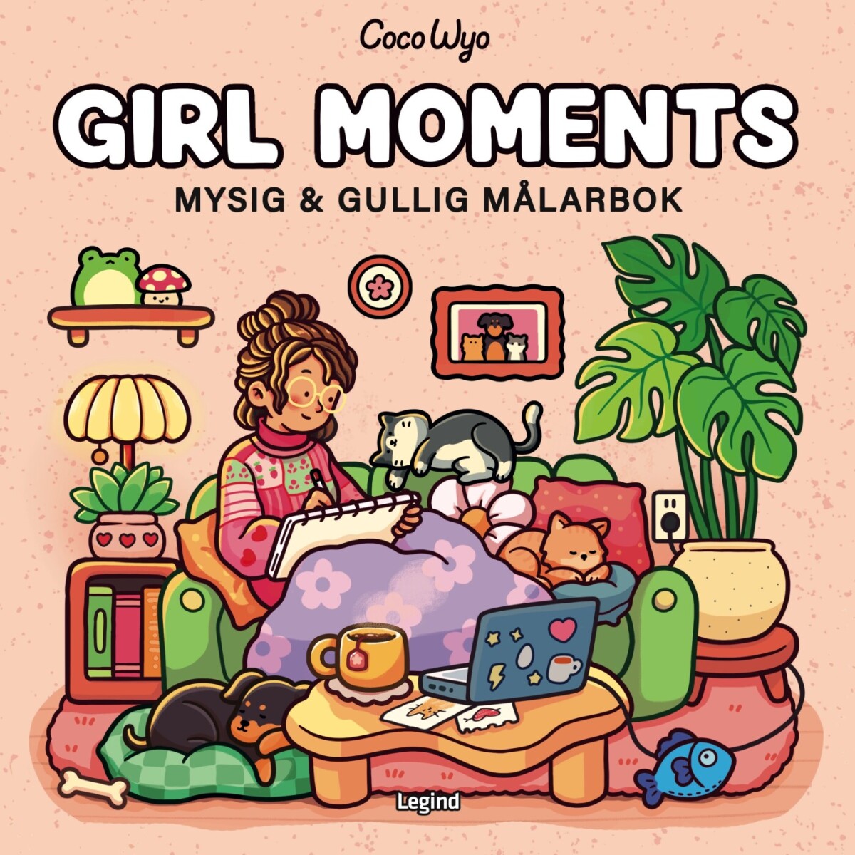 Malebog Girl Moments - Cozy Coloring