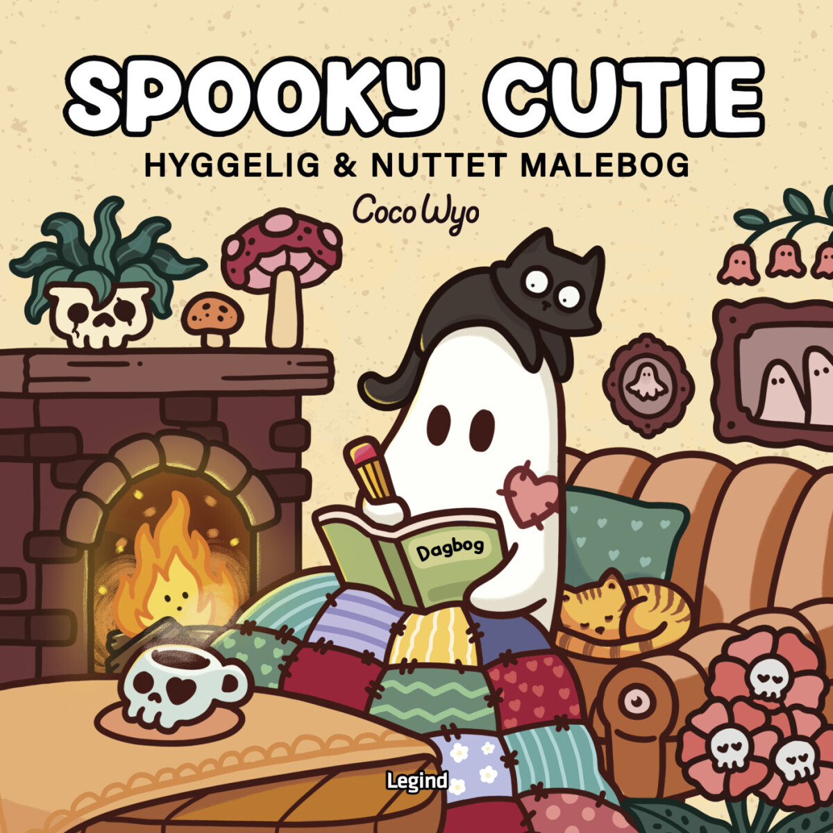 Malebog Spooky Cutie - Cozy Coloring