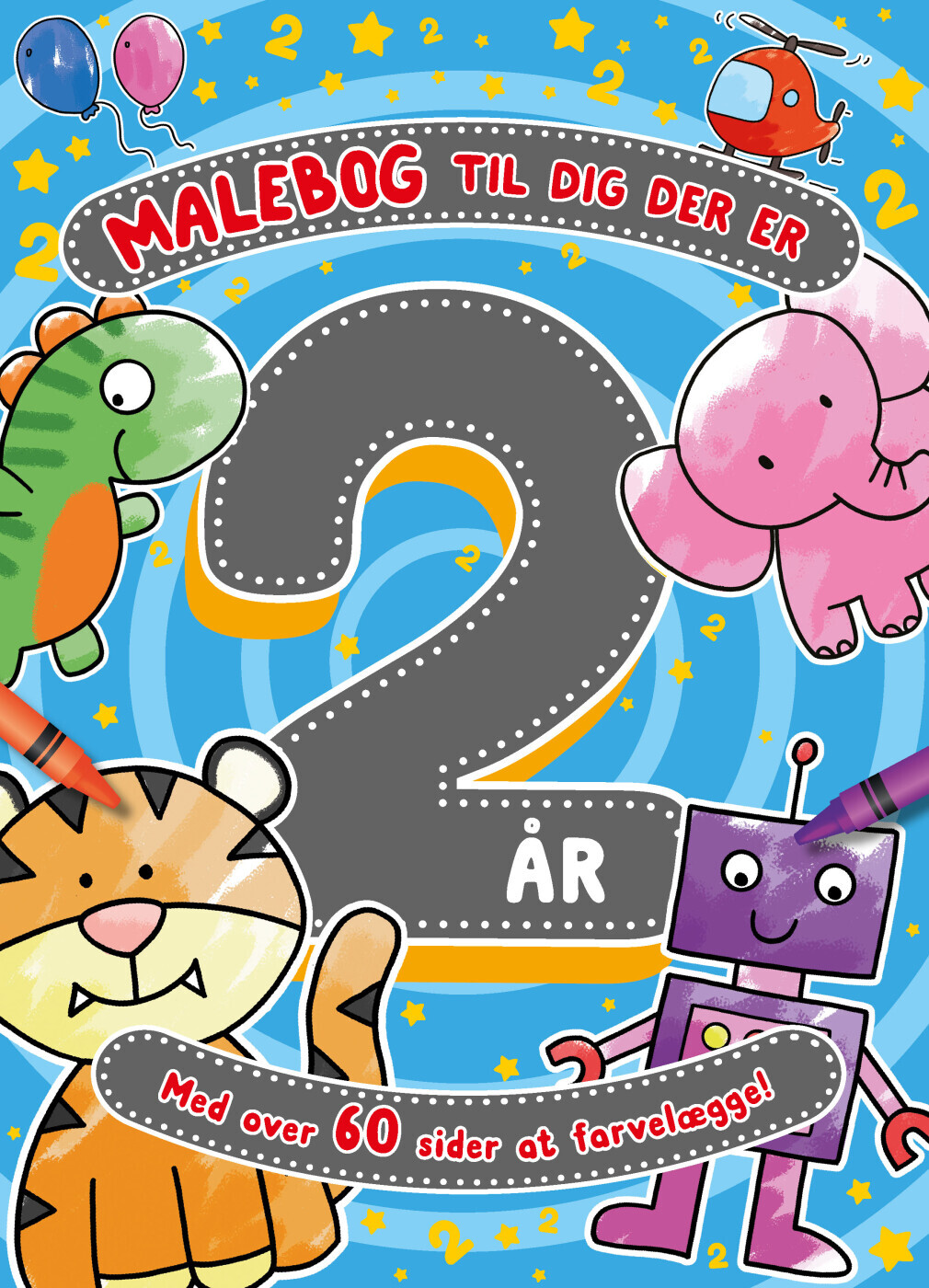 Malebog Til Dig Der Er 2 År