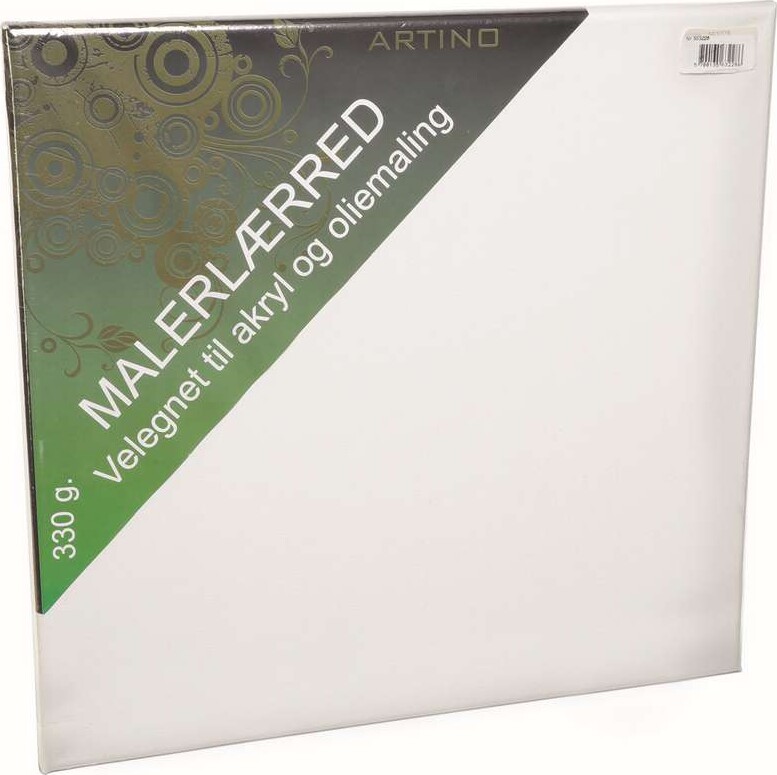 Malerlærred - 10X10 Cm - Bomuld - 18 Mm - 330 G - Artino