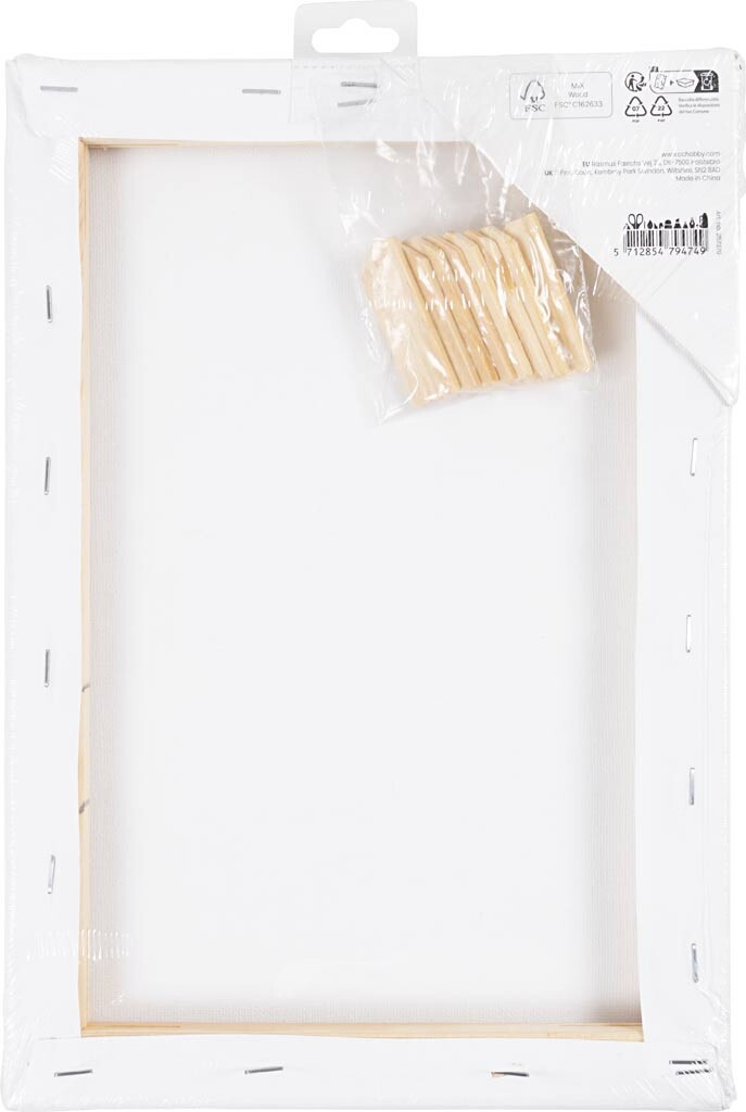 Malerlærred - D 1 6 Cm - A4 - Str 21X29 7 Cm - 280 G - 1 Stk