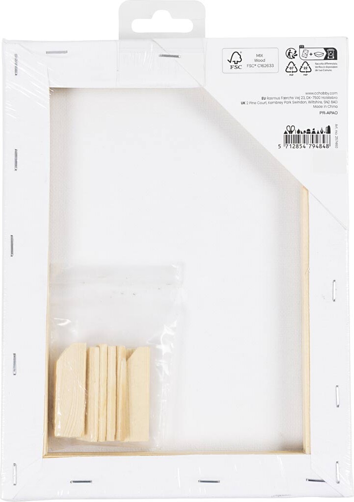 Malerlærred - D 1 6 Cm - Str 18X24 Cm - 280 G - 1 Stk