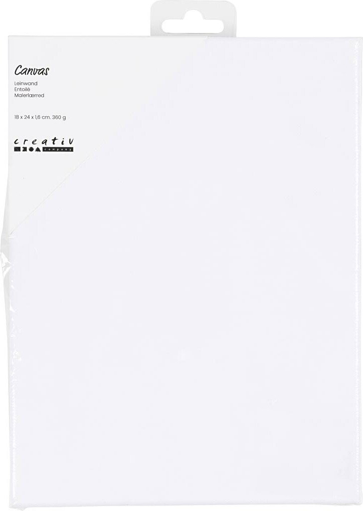Malerlærred - D 1 6 Cm - Str 18X24 Cm - 360 G - 1 Stk