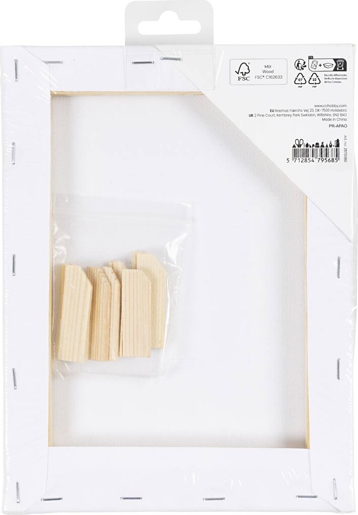 Malerlærred - D 1 6 Cm - Str 18X24 Cm - 360 G - 1 Stk
