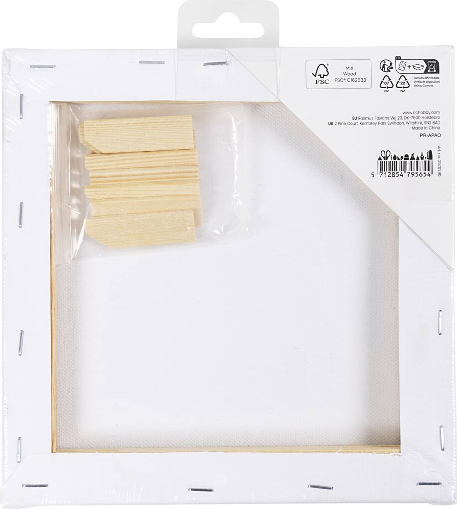 Malerlærred - D 1 6 Cm - Str 20X20 Cm - 360 G - 1 Stk