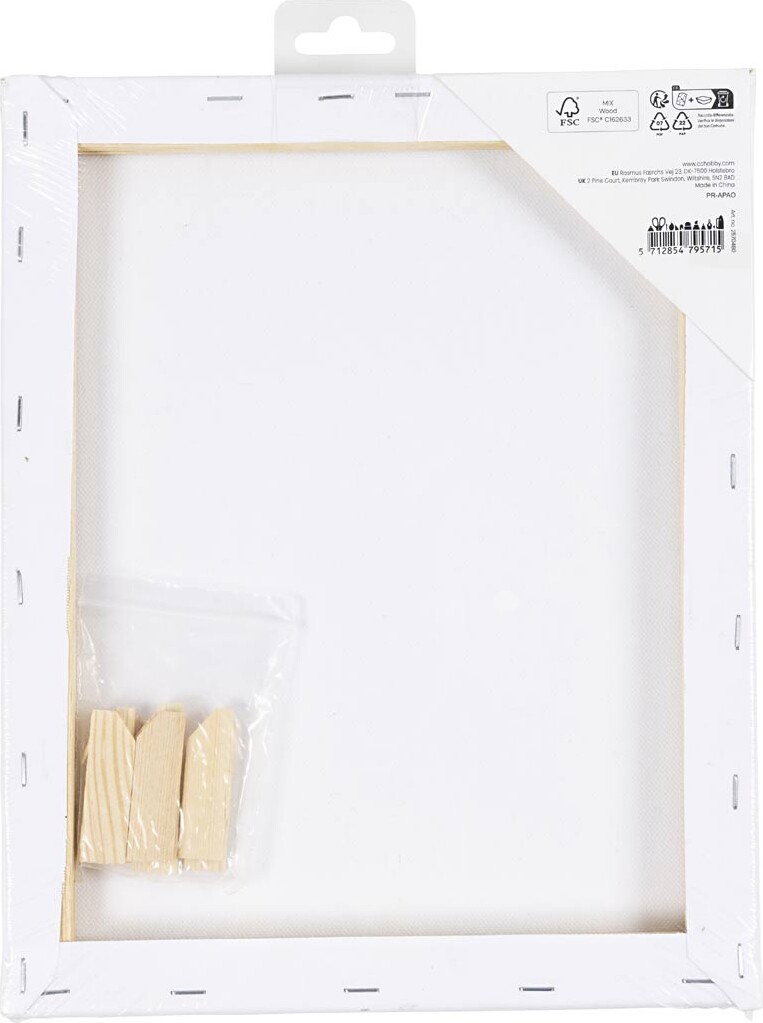 Malerlærred - D 1 6 Cm - Str 24X30 Cm - 360 G - 1 Stk