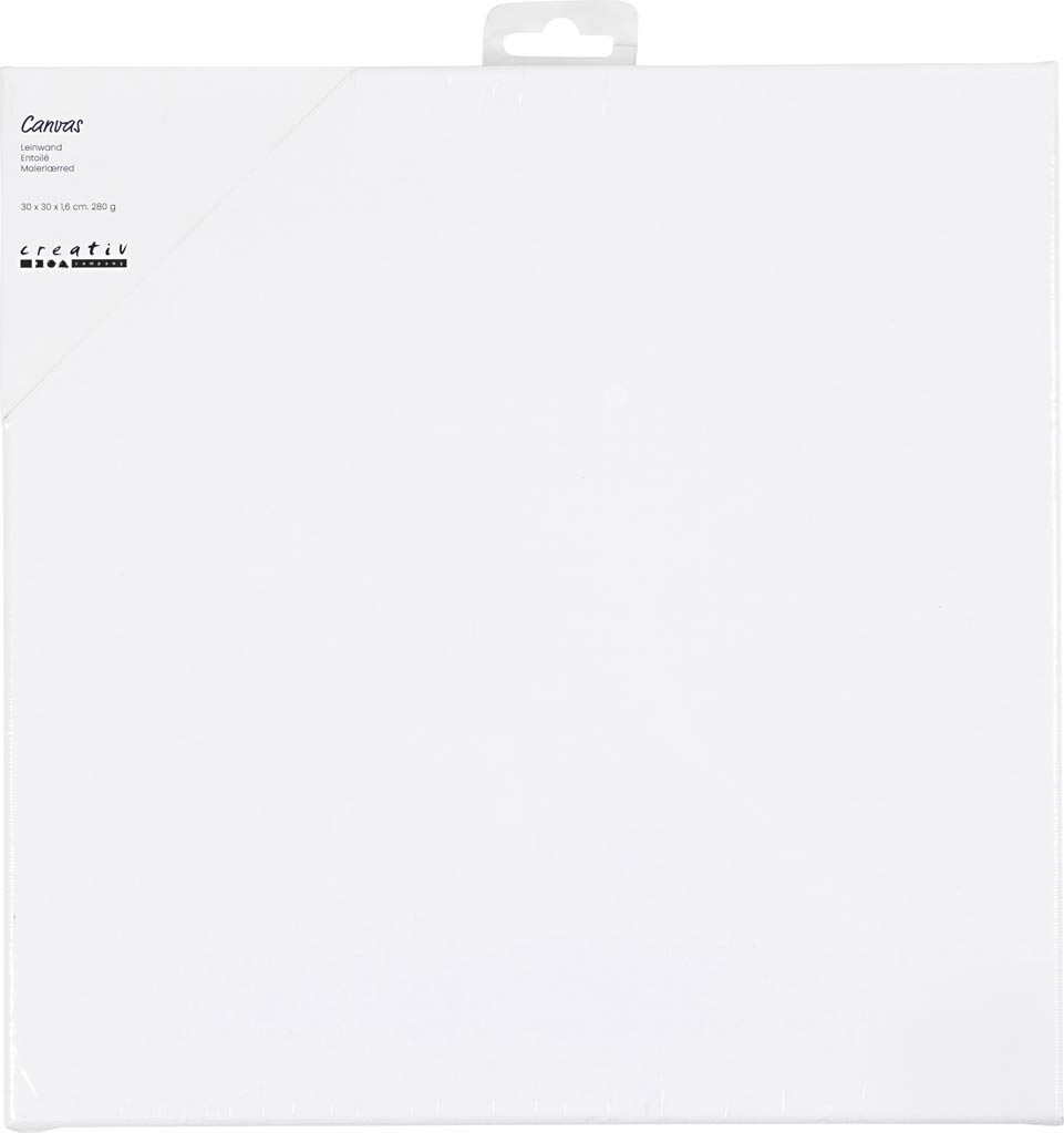 Malerlærred - D 1 6 Cm - Str 30X30 Cm - 280 G - 1 Stk