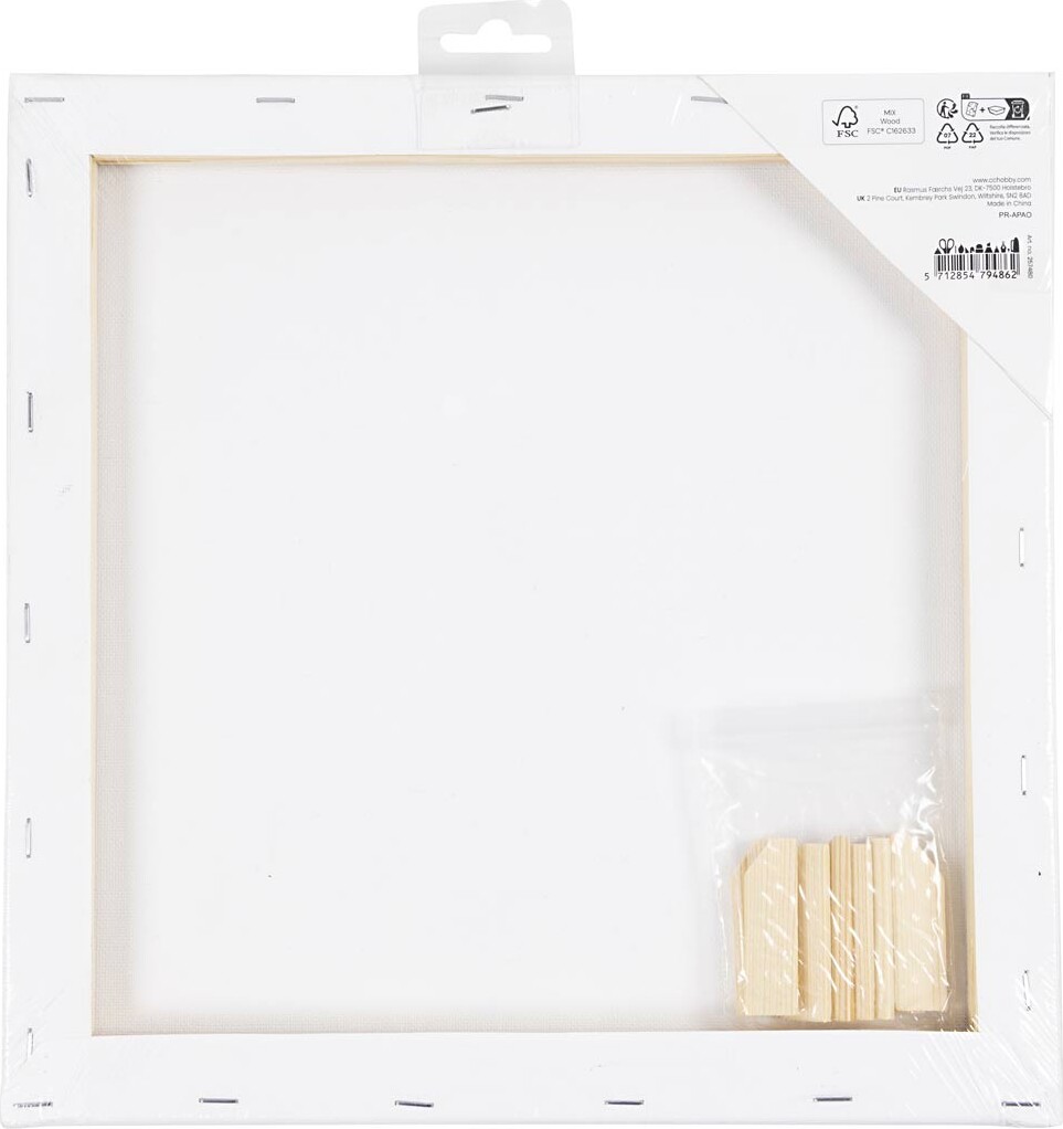 Malerlærred - D 1 6 Cm - Str 30X30 Cm - 280 G - 1 Stk
